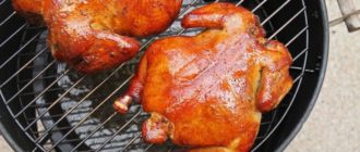 Как закоптить курицу горячего копчения